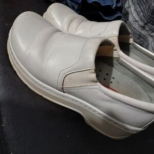 White Slip-On Men's Shoes